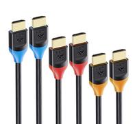 Cable Matters [Ultra High Speed Certificado HDMI] 8K 48Gbps 3-Paquetes 0,3m | 8K@120Hz, HDMI cable con y HDR para PS5, Xbox Series X/S, RTX 3080/RTX 3090, AMD RX 6800/RX 6900, Apple TV