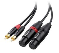 Cable Matters XLR Hembra a RCA - Cable Doble de 3m