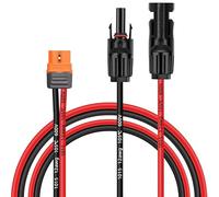 Cable MC4 a XT60 para estación de energía EcoFlow, 91,5 cm | Cable solar adaptador xt60-stecker solar ladekabel photovoltaik verlängerungskabel camper ecoflow-delta powerstationen