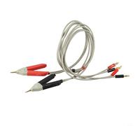 Cable medidor con clips Kelvin y banana, cables largos de 850 mm para GTL-108A 9287-10 GOM-801G/802 3540 Series TH26050, paquete de 2