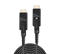 Câble micro HDMI 2.0 Ultra HD hybride fibre 4K 60Hz HDMI & DVI - 30m