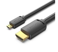Cable 2.0 4k Hdmi/m A Micro Hdmi/m 3 M Awg34 Negro Vention