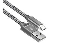 Cable micro USB de 2 m, 2,4 A, carga rápida, nailon trenzado, cable de carga USB para Amazon Kindle, Kindle Fire, tabletas Fire HD (todos los Kindles anteriores a 2018), Samsung Galaxy S7/S6/S5 J7