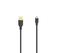 Cable micro-USB ""Flexi-Slim", USB 2.0, 480 Mbit/s, 0,75 m