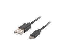 Lanberg ca-usbm-20cu-0010-bk cable usb 1 m usb 2.0 usb a micro-usb b n