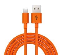 Cable micro USB para JBL Flip 4/3, Charge 3/2, GO 2/1, Clip 3/2, Pulse 3/2, Xtreme 2, Tune 500BT/600BTNC/110BT/205BT, Live 400BT/500BT, E45BT, cable de carga para auriculares y altavoz Bluetooth