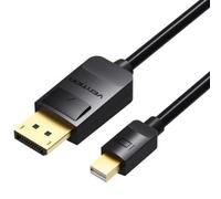 Cable Mini DisplayPort 1.4 4K Vention HAABH/ Mini DisplayPort Macho - DisplayPort Macho/ 2m/ Negro