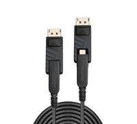 LINDY 20M FIB Opt Hybrid DISPPORT1.4CABLE