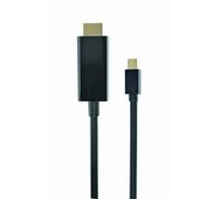 Cable Mini DisplayPort Gembird 1.8m a HDMI 4K Macho-Macho IC Integrado