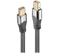 Cable Mini DisplayPort - LINDY - 2m - UHD 4K - Conectores chapados en oro - Triple apantallamiento