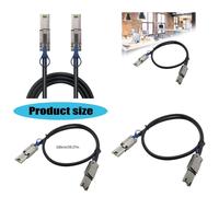Cable Mini Externo de 26P SFF-8088 a SFF-8088 para sistemas de almacenamiento externos