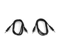 Cable Mini jack 3,5 mm de 1,5 metros de largo (2 unidades)