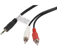 Cable Estereo Lanberg Mini Jack 3.5Mm/ 2X Rca Macho 1.5M