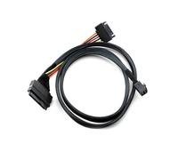 Cable Mini SAS HD a U.2 / SFF-8643 SFF-8639 de 12G integrado, 0,5 m, con 15