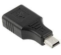 Cable mini USB OTG de 5 pines a USB hembra para conectar memoria USB a una radio de coche o tablet