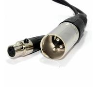 Cable Mini XLR Macho De 3 Pines A 3 Tomas Femeninas De 2 Metros