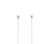 Cable modular, enchufe macho 6p4c - enchufe macho 6p4c, 10 m, blanco