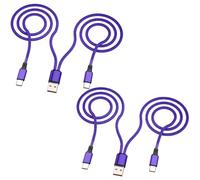 Cable multiUSB C de 1,2 m, 2 en 1, cable de carga múltiple tipo C, 3 A Dual Splitter USB C Charger, cable de nailon, USB A a doble puerto USB C, compatible con iPhone 16/15, Samsung S24, Google,