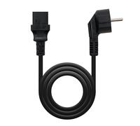 Nanocable Cable de alimentación C13 hembra a CEE7 Schuko macho 1,5 m