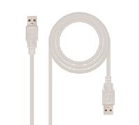Cable USB 2.0 Nanocable USB-A M/M 1 M