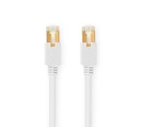 Cable Nedis Cat 6 | Conector RJ45 | Conector RJ45 | S/FTP | 10,0 m | redondo | LSZH / PVC | Blanco | Embalaje con ventana transparente