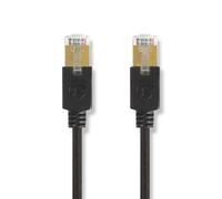 Cable Nedis Cat 6 | Enchufe RJ45 | Enchufe RJ45 | F/UTP | 1,00 m | redondo | LSZH / PVC | antracita | embalaje con ventana