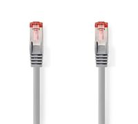 Cable Nedis Cat 6 | RJ45 macho | RJ45 macho | S/FTP | 7,50 m | redondo | LSZH | gris | bolsa de plástico
