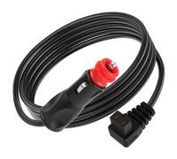 Cable Nevera de Extensión, 2M Cable de Alimentación Portátil DC 12 V/24 V Cable de Enchufe Repuesto para Alpicool Mobicool Dometic ICECO Waeco CF ARB Setpower Refrigerador de Coche (Negro)