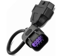 Cable OBD de 8 pines a 16 pines para motocicleta, adaptador OBD2 Motorrad de 8 pines Polaris Slingshot para motocicleta RZR, Ranger, General, Sportsman, ACE, para ATV adaptador de herramienta de