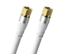 Cable Oehlbach SL SAT (F-PLUG) 3,0m Blanco