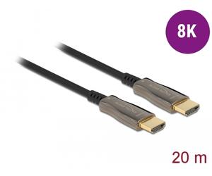 Cable óptico activo Delock HDMI 8K 60Hz, 20 m