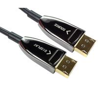 Cable Óptico Activo DisplayPort 1.4 AOC, 30m Negro - NLDP-AOC030