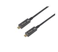 Cable óptico activo USB-C EQUIP 15m PD 60W 4K/60Hz 10Gbps Video+Datos+PD