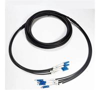 Cable óptico blindado de TPU - 2/4/6/8 núcleos, cable de conexión de fibra suave duradero, UPC SC a LC UPC a LC UPC - Modo único, longitud 10 m ~ 50 m (8-core 8LC-8LC 40 m)