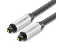Cable óptico Toslink SPDIF de 3 m, color gris.
