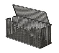 Cable Organizer Box, Wire Management Concealer, Plug Socket Storage 12.59x5.12x5.51 Inches, Iron Construction, Clutter-Fre Solution, Space Saver for Study Room Bedroom Living Area