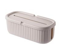 Cable Organizer Box, Wire Storage Box, Wire Bin Socket Safety Basket for Daily Home Use, TV Desk, Living Room, Bedroom, Kitchen, Workplace, Apartment, and Floor