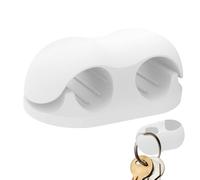Cable Organizer, Wire Keeper, 4,2 g Flexible Silicone Build And Multipurpose Clip Holder, Cord Management Tool For Home, Wall, Kitchen, School, Dorm, Room, Classroom Setup