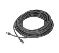 Cable Ouitble Starlink de 30 Pies/9,5 M Cable V3 Estándar de Repuesto para Exteriores Gris con 10 Clips de Sujeción para V3 Gen 3