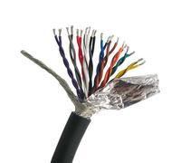 Cable Par Trenzado Blindado Codificador 4-26 Núcleos 485 Cobre Estañado 0.2-0.3mm² Multicolor 1M)(14 Core,0.2mm2)