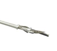 Cable para altas temperaturas, 2 metros de alambre mica niquelado cobre níquel 6-18 AWG 500 ℃ 600 1000(Nickel Plated,6 AWG 16mm)