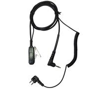 Cable para auricular 3M Peltor (SportTac, ...) hacia walkies Motorola TLKR (T80, T82, T82ex, ...)