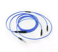 Cable para auriculares con micrófono y control remoto de volumen para auriculares Sennheiser HD25, HD650,