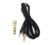 Cable para auriculares de 200 cm de longitud, compatible con los auriculares Sennheiser HD598, HD599 y HD569.