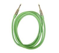 Cable para guitarra/instrumento 3 metros profesional sin ruido chapado en oro cable de bajo para guitarra 6 35 mm recto