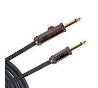 Cable para instrumentos Circuit Breaker, de la marca D'Addario, con interruptor de apagado y conector recto, 6.10 m
