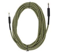 Cable para Instrumentos Musicales, Línea de Extensión, 10 Metros, Cable de Audio con Núcleo de Cobre de Baja Resistencia Y Blindaje Alto para Tocar la Guitarra(amarillo)