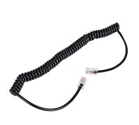 Cable para Micrófono RJ45 de 8 Pines, Cable de Micrófono de Radio de Repuesto, Micrófono de Mano Cable para HM-98 HM-133 HM-133v HM-133s, para Walkie Talkie ID-800H, ID-880H, IC-F111, IC-F211