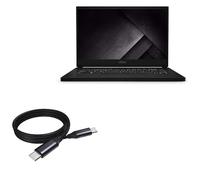 Cable para MSI GS66 Stealth (Cable by BoxWave) - Cable DirectSync PD (3 pies) - USB-C a USB-C (100 W), cable trenzado tipo C de carga y sincronización para MSI GS66 Stealth - Negro azabache
