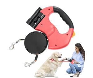 Cable para Perros retráctiles-Durable Extensible Perrito con asa de Agarre cómodo, diseño sin enredos | Mecanismo de Bloqueo Liso, Adecuado para pequeños Perros de Medio tamaño, Acceso a pie por